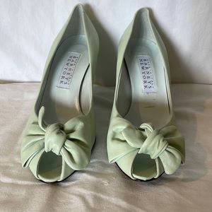 Barneys New York Shoes Heels Mint Green size 35
